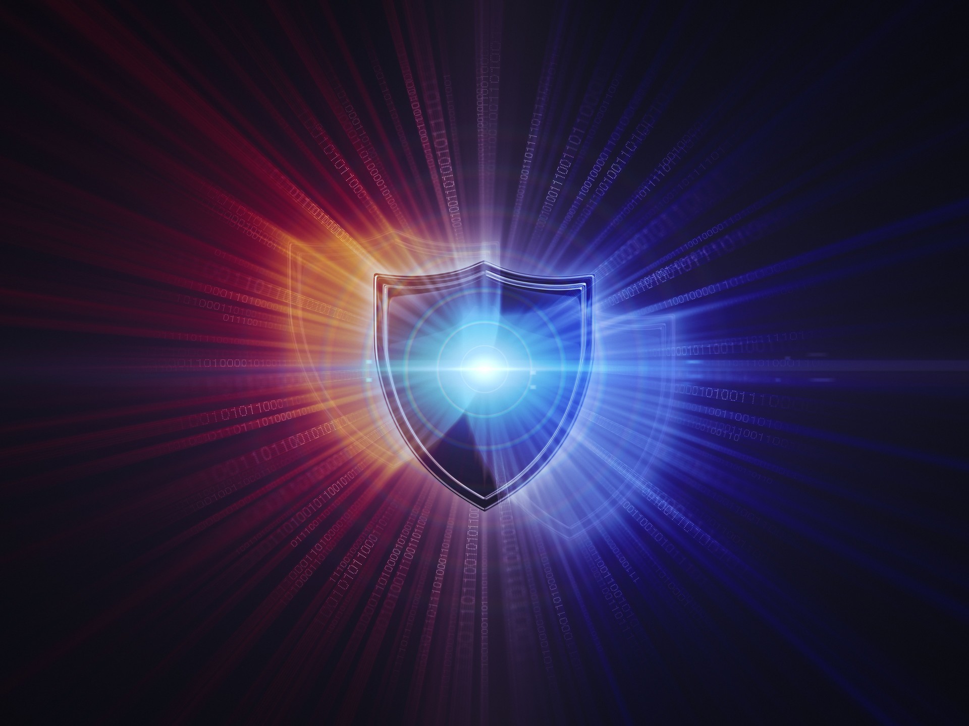 Shield. Network Security Lights